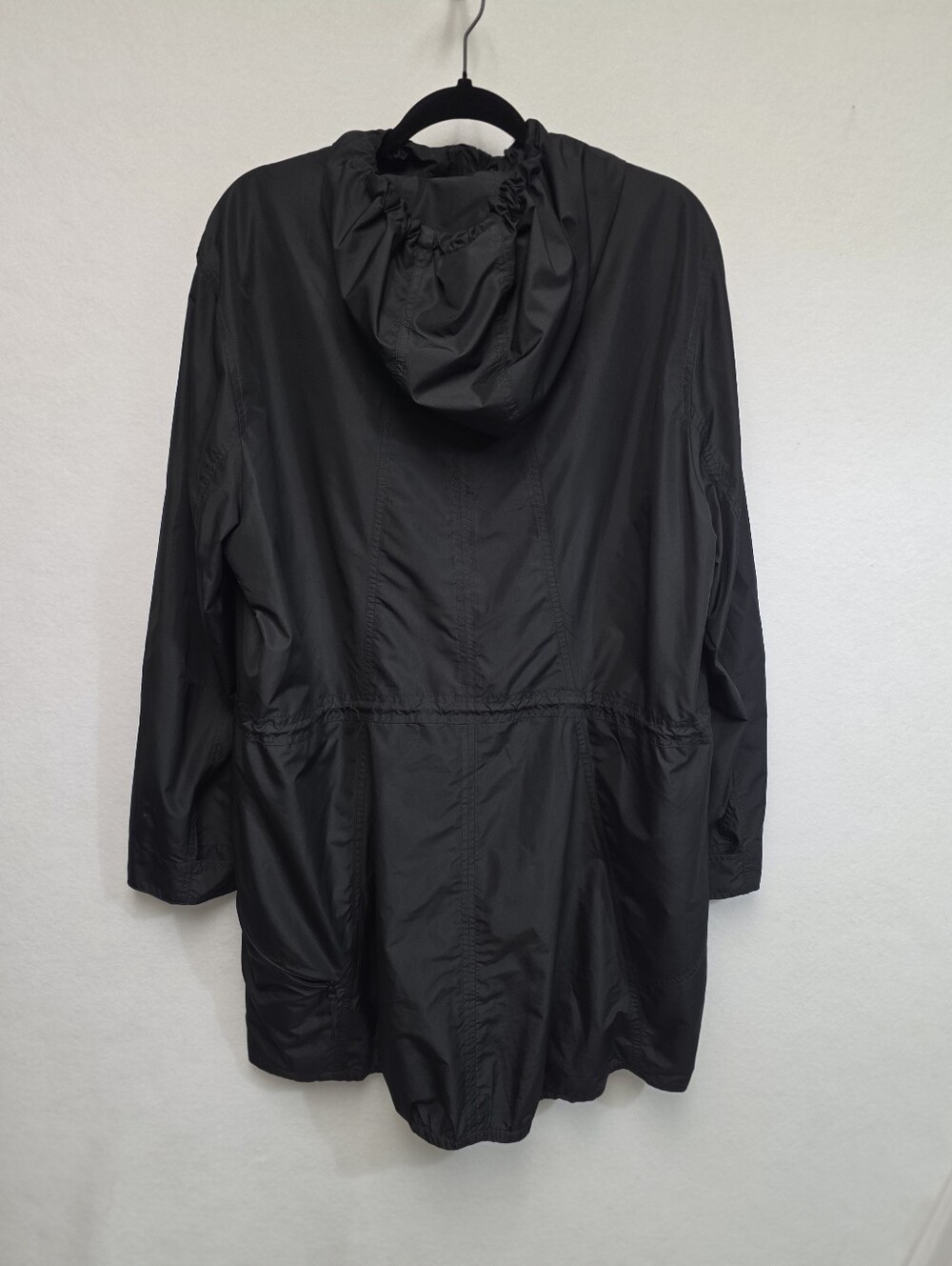J. Jill PureJill Fit Black Water Repellent Lightweight Packable Jacket Size XL - Picture 3 of 13